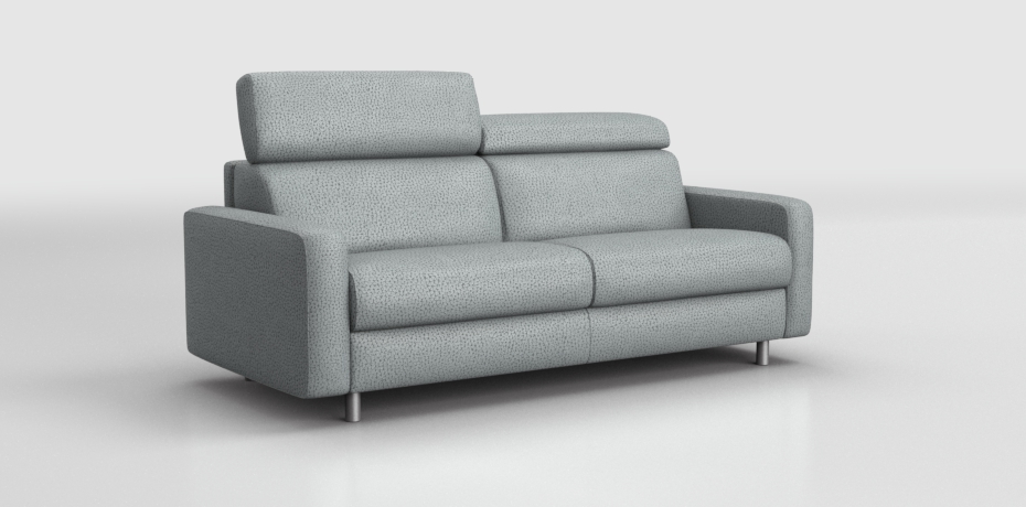 Vobarno - 4 seater sofa bed slim armrest